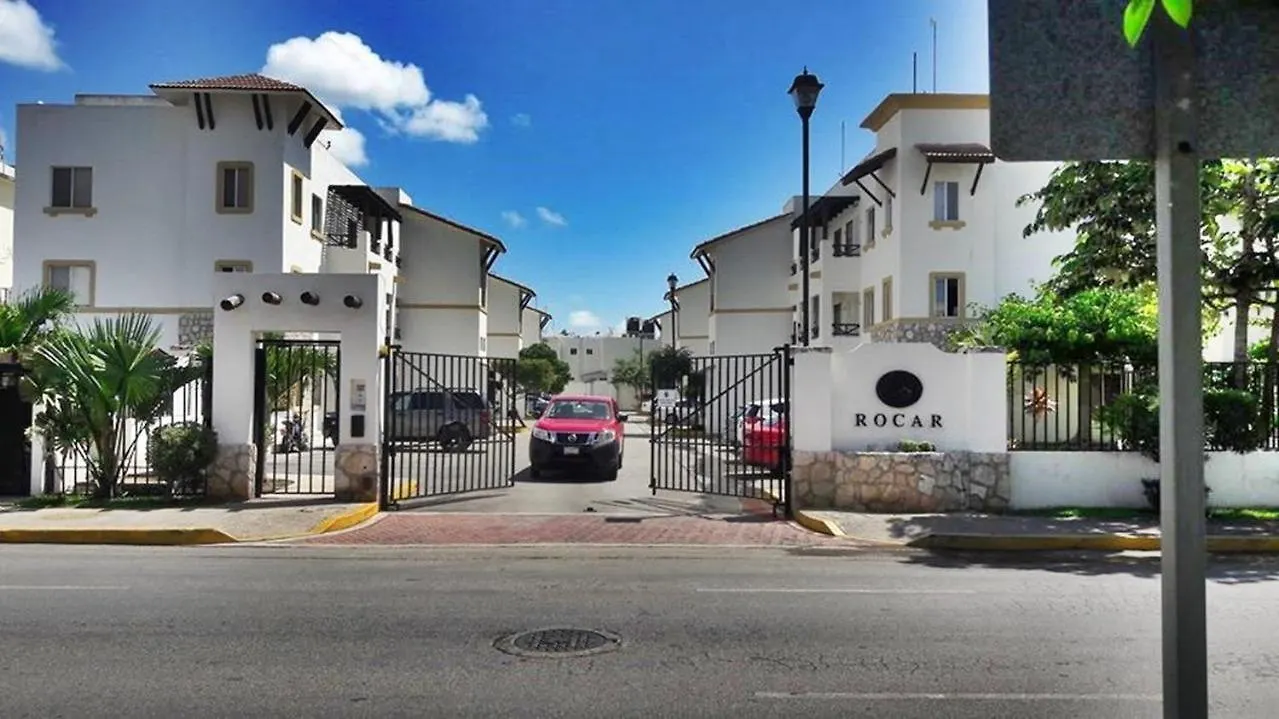 شقة Apartamento En Fraccionamiento Privado 6 Personas Con Piscina Cerca De La Playa بلايا ديل كارمن
